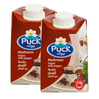 Puck Cream Mushroom Sauce With Pepper 2X500Ml
