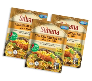Suhana Chicken Biryani Less Spicy 3X50G