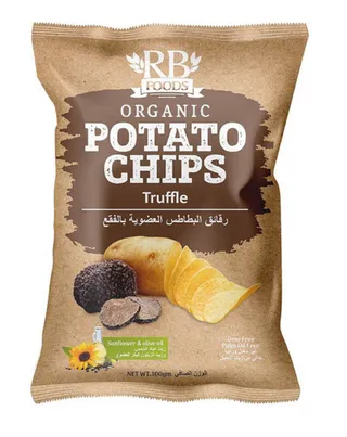RB Foods Organic Potato Chips With Truffle 100G
