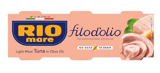 Rio Mare Filodolio Light Meat Tuna In Olive Oil 4X65G