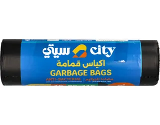 City Garbage Bags 85X115Cm 15's 57Gallon