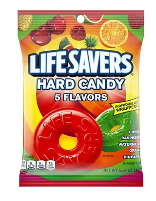 Life Savers Hard Fruit Candy 5 Flavors 177G