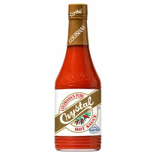 Crystal Hot Sauce With Garlic 355Ml