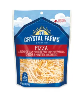Crystal Farm Pizza Blend Shrd Chs 198G