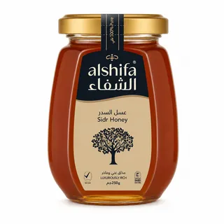 الشفاء عسل سدر 250 جم