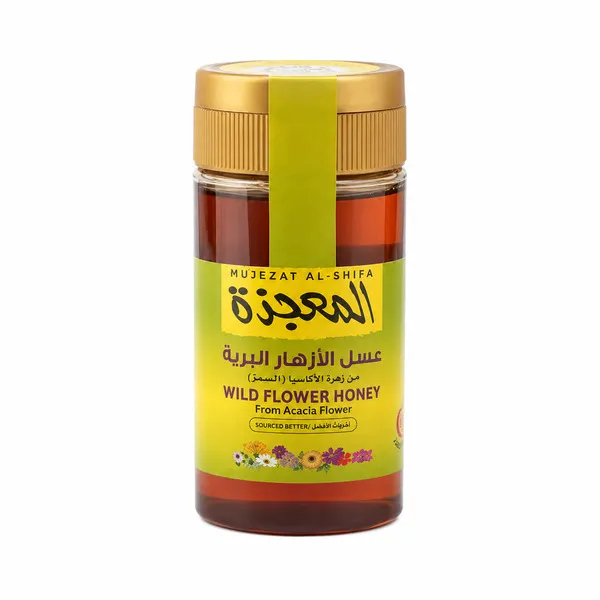 معجزة الشفاء عسل الزهور البري من زهرة الأكاسيا 250 جم
