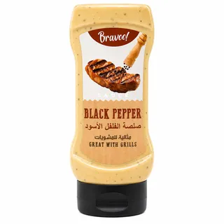 Bravoo Black Pepper Sauce 350G