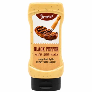 Bravoo Black Pepper Sauce 350G