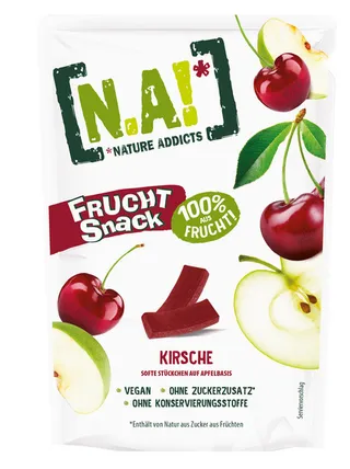 Nature Addict Fruit Sticks Cherry And Apple 35G