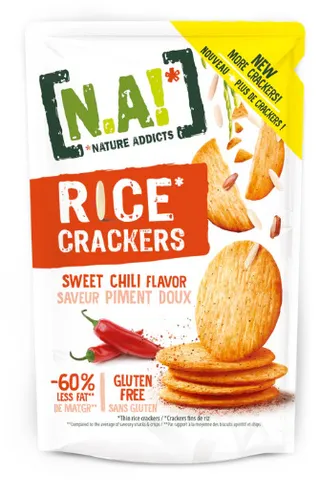 Nature Addict Rice Cracker Sweet Chili Flavor 85G