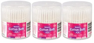 Envirocare Soft Plastic Cotton Buds 3X200Pcs