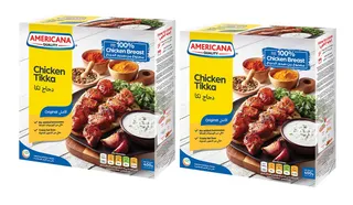 Americana Frozen Chicken Tikka 2X400G