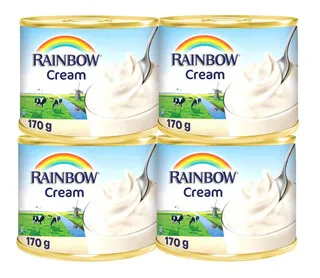 Rainbow Cream Tin 4X170G