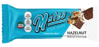 Mates Hazelnut Wafer Protein Chocolate 46G