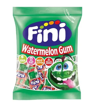 Fini Watermelon Bubble Gum Gluten Free 80G