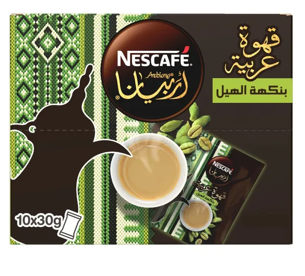 Nescafe Arabiana Coffee Cardamom 10X30G