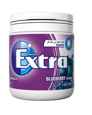 Wrigley's Extra Blueberry Sugar-Free 60X84G