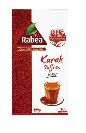 ربيع شاي كرك بالزعفران 20X10 جم