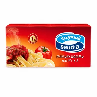 Saudia Tomato Paste 8x135g