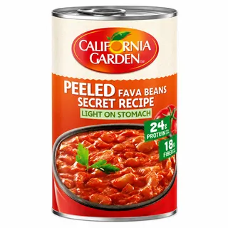California Garden Peeled Beans High Protein 450G