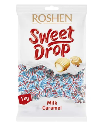 Roshen Sweet Drop Candies With Milk 1Kg