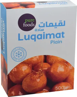 Pure Foods Plain Loqmah 500G