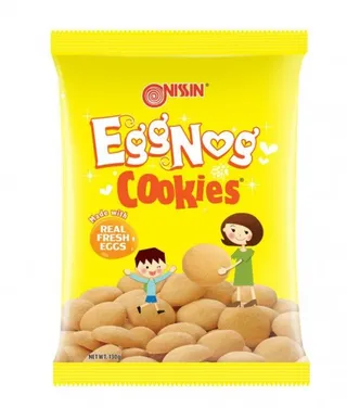 Nissin Eggnog Cookies 130G