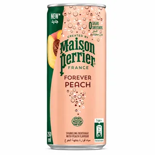 Maison Perrier Mineral Water Peach Can 250Ml