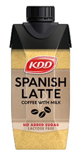 KDD Spanish Latte Coffee With Lactose Free Milk 250Ml
