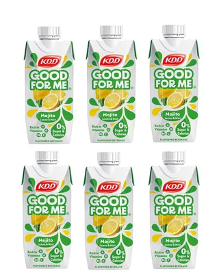 KDD Good For Me Mojito Lemon & Mint, 6x250ml