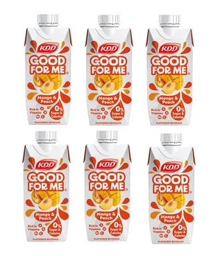 KDD Good For Me Mango & Peach Flavored Drink