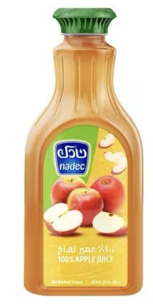 نادك عصير تفاح بدون سكر مضاف 1.3 لتر