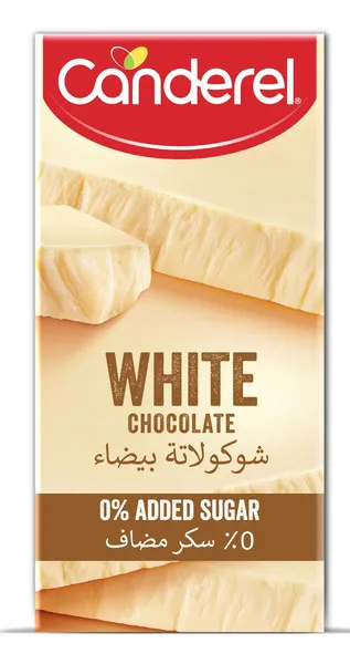 Canderel White Chocolate Bar 75GG