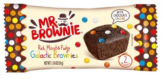 Mr. Brownie Galactic Brownie With Chocolate Candies 2Pcs 50G
