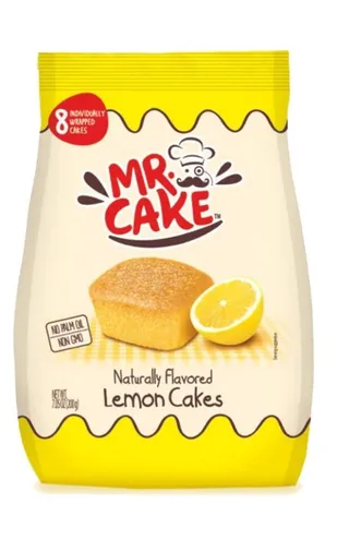 Mr. Brownie Naturally Flavored Lemon Cakes 8Pcs 200G