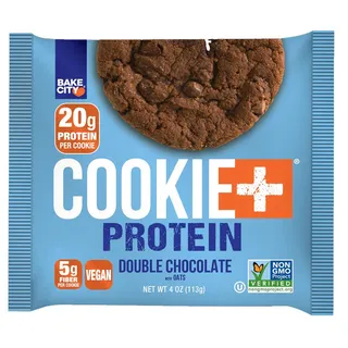Bake City Cookie+ Double Chocolate Protein Oat Cookie 113G
