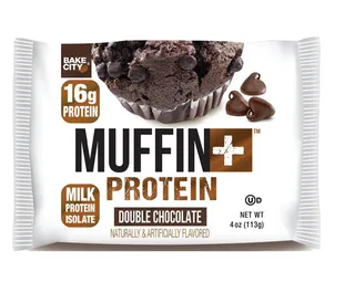 Bake City Muffin+ Double Chocolate Protein Cookie 113G