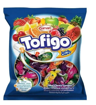 Sarvan Tofigo Soft & Chewy Candies 1000G