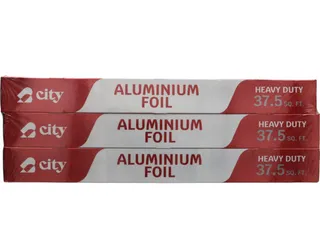 City Heavy Duty Aluminium Foil 3x37.5 Sq.Ft