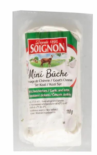 Soignon Garlic & Herbs Goat Cheese Log 110g