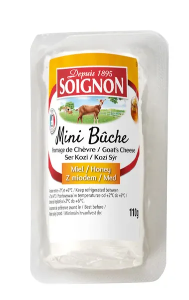 Soignon Honey Goat Cheese Log 110g