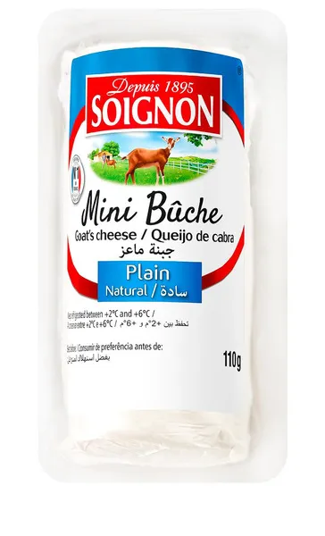 Soignon Plain Goat Cheese Log 110g