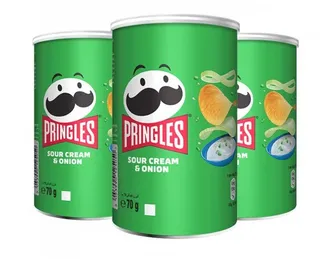 Pringles Sour Cream & Onion 3X70G