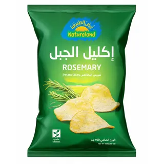 Natureland Organic Rosemary Chips 100G