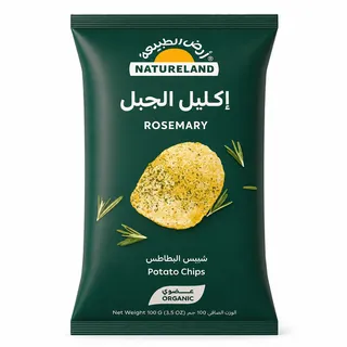 Natureland Organic Rosemary Chips 100G