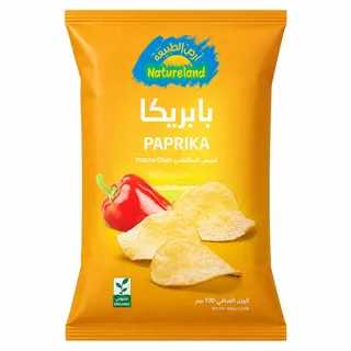أرض الطبيعة رقائق الفلفل الحار العضوية 100 جم
