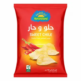 أرض الطبيعة رقائق الفلفل الحلو العضوي 100 جم