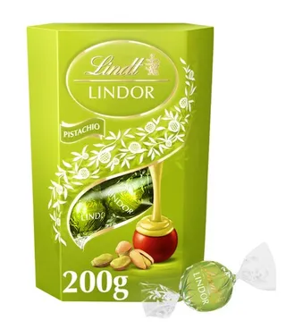 Lindt Lindor Pistachio Milk Chocolate 200G