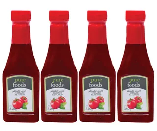 Pure Foods Tomato Ketchup 4X340G