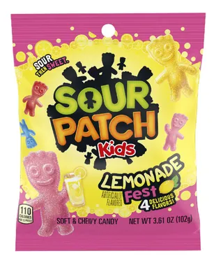 Sour Patch Kids Peg Lemonade 102G